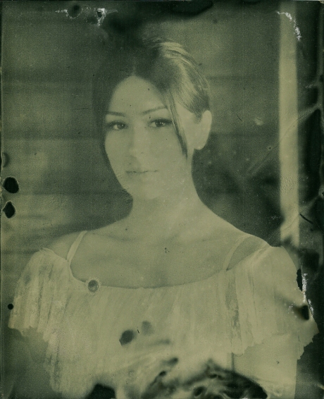Amalia Hernandez, tin type, 2012